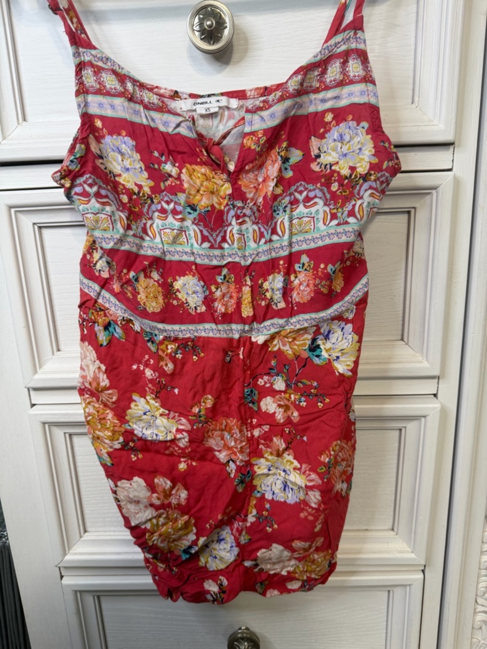 O'Neill Pink Floral Romper
